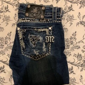 Miss Me Size 28 Signature Cropped Capris